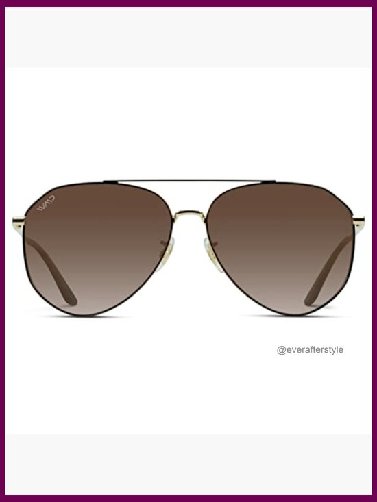 Metal Frame Polarized Aviator Sunglasses UV Protection main image 6